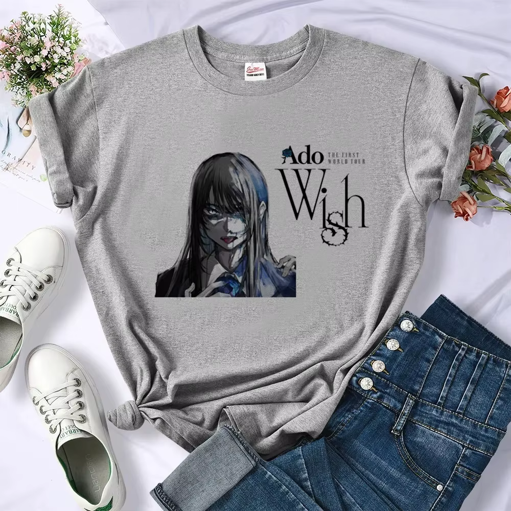 Ado t-shirts femmes anime t-shirt femme anime y2k streetwear vêtements