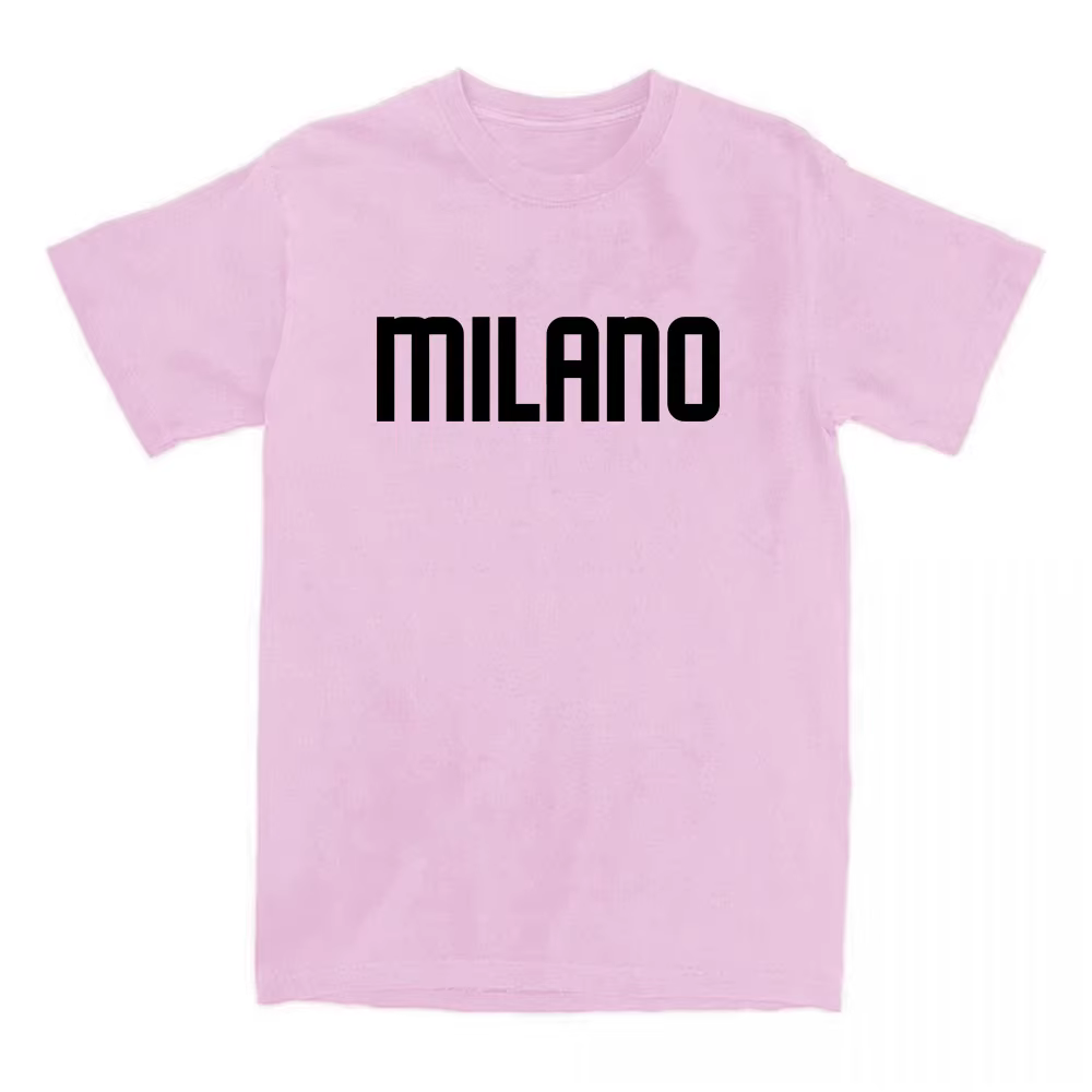 T-shirt imprimé Milano City pour hommes et femmes