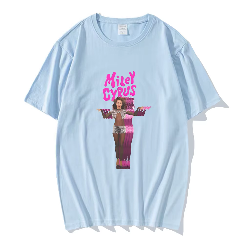 Miley Cyrus T-shirt coton haute qualité été