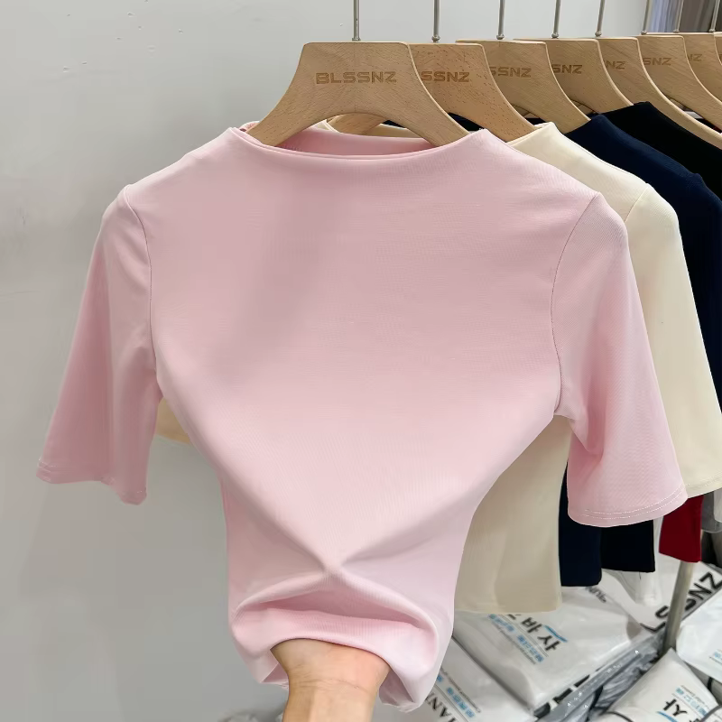 Zjaiss T-shirt d'été pour femme