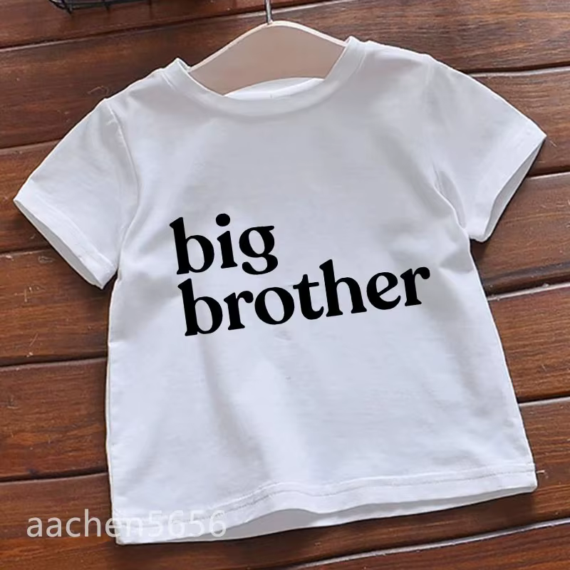 T-shirt imprimé Big Brother Big Ajust pour enfants