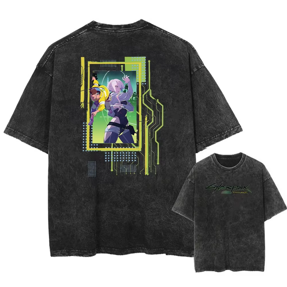 T-shirt d'été Cyberpunk Edgerunners David Martinez 2026