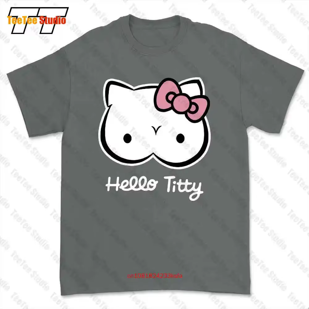 T-shirt Hello Titty Design, T-shirt BRQW