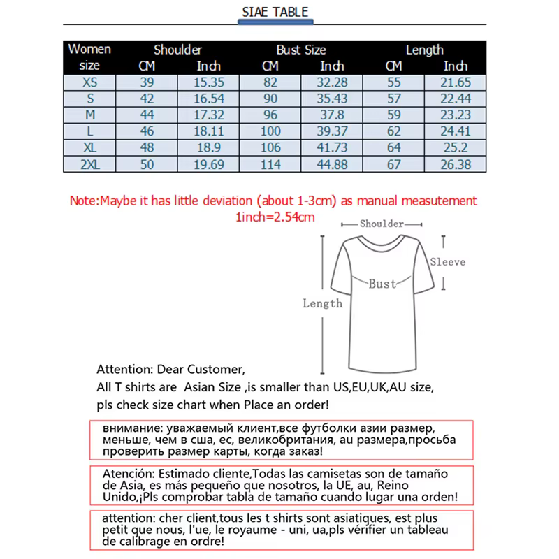 T-shirt décontracté pour femmes