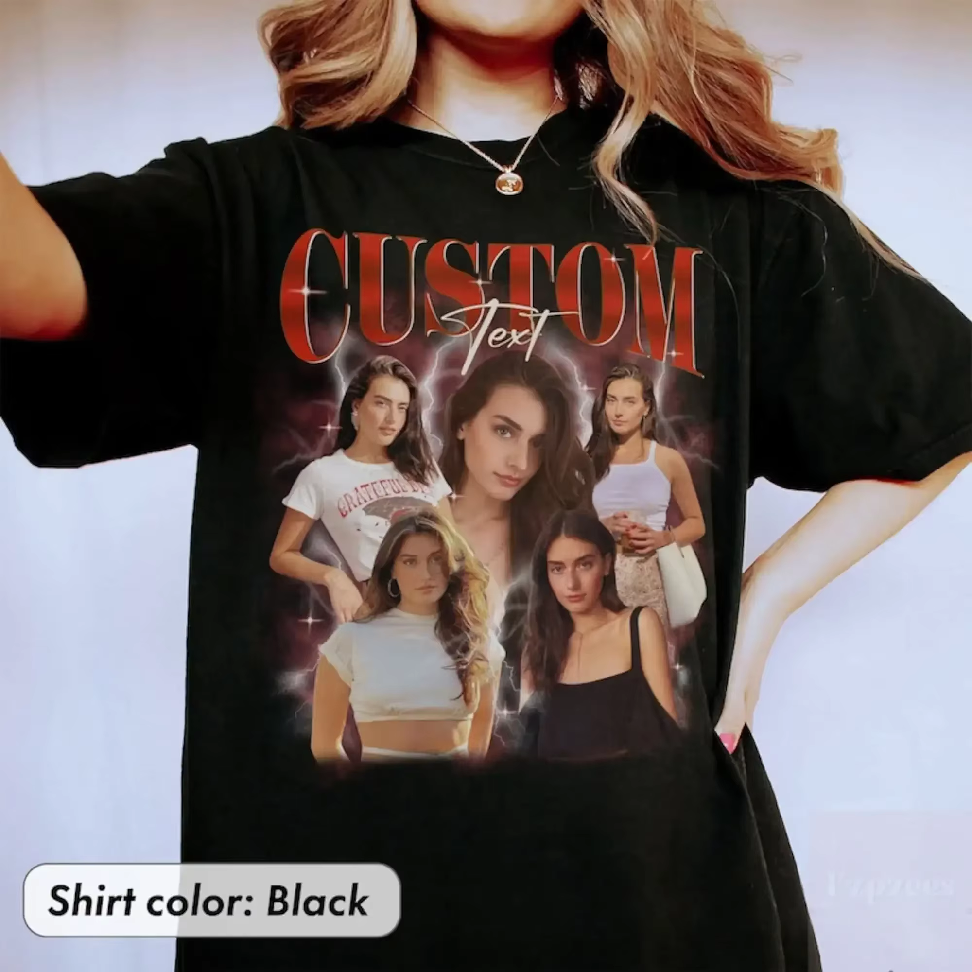 T-shirt personnalisé Bootleg Rap