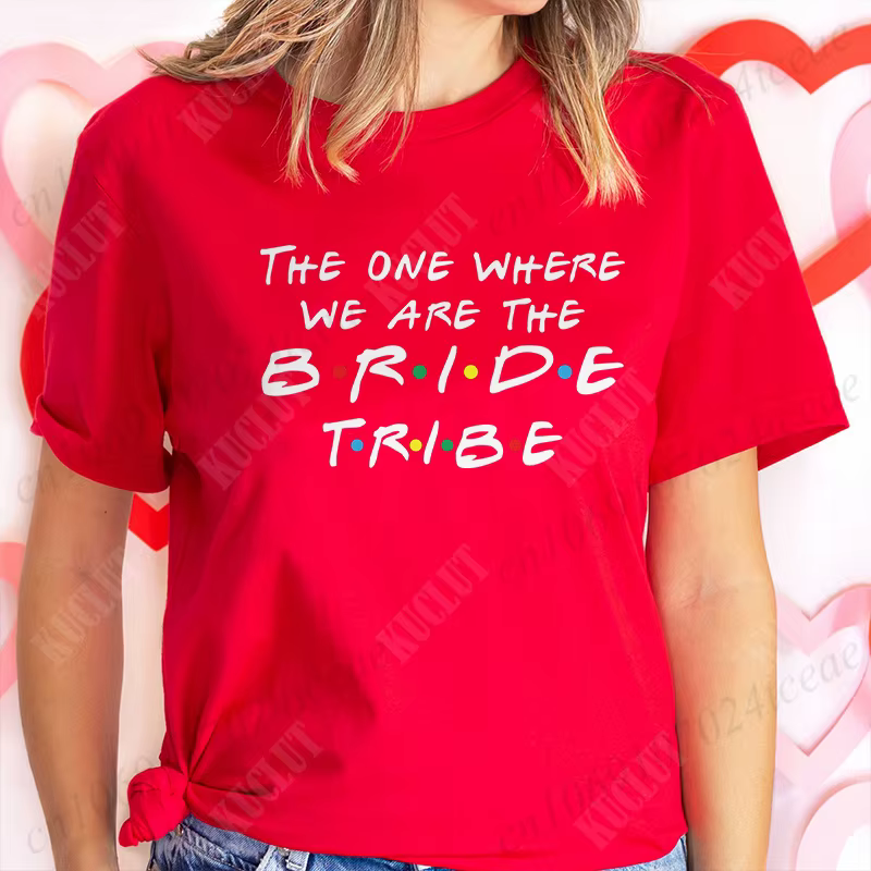 T-shirt "The One Where I'm The Bride" pour femme