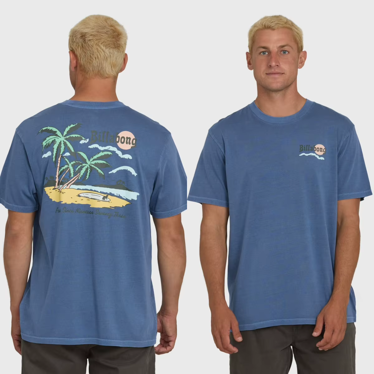 Loner Wave – T-shirt en coton avec motif graphique pour hommes et femmes