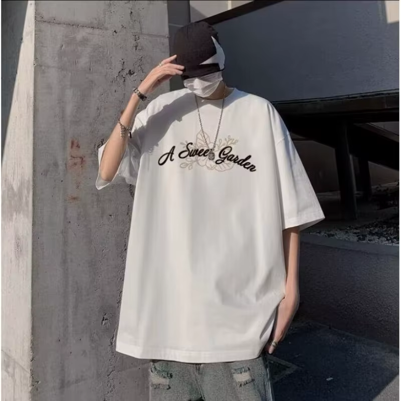 T-shirt ample surdimensionné pour hommes