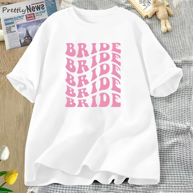 T-Shirts de Demoiselle d'Honneur Rétro pour Femme