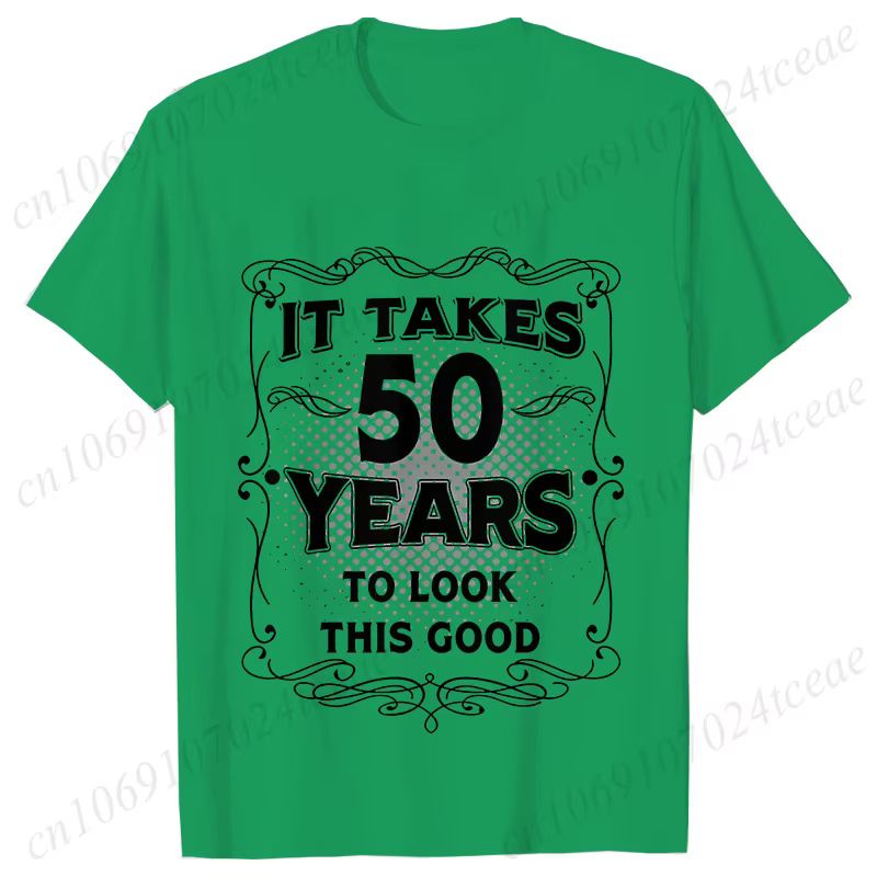 T-shirt drôle du 50e anniversaire pour hommes