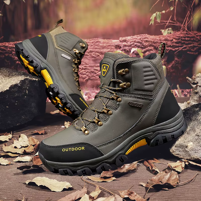 Chaussures de randonnée pour hommes, bottes montantes décontractées, antidérapantes, durables, pour Trekking, marche en montagne, plein air, nouvelle collection automne 2025