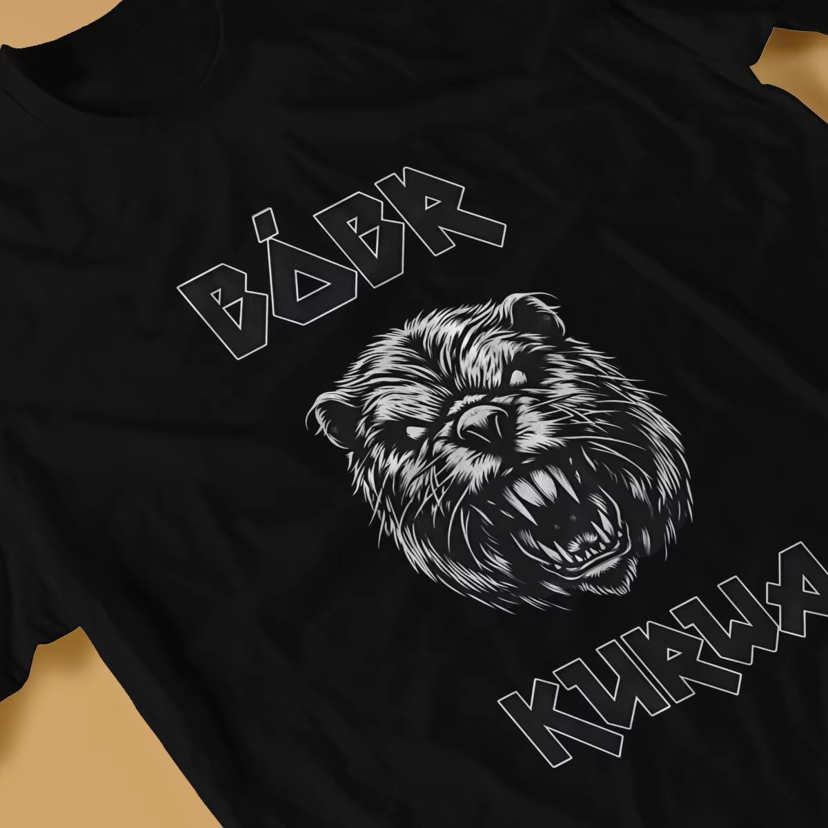 T-shirt Bober à manches courtes et col rond pour hommes