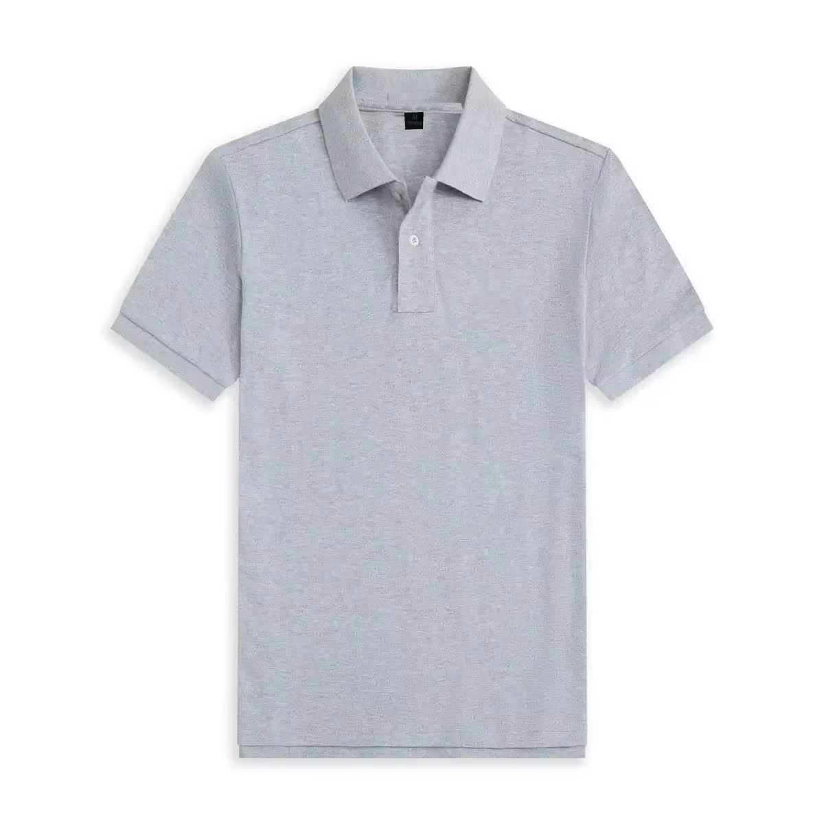 Polo à revers unicolore coloré style streetwear sportif pour hommes et femmes
