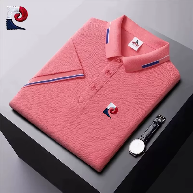 Nouveau polo à manches courtes de haute qualité pour hommes