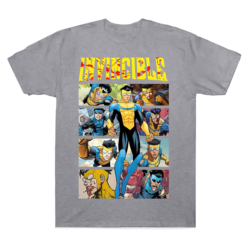 T-shirt Invincible Mark Superhero unisexe