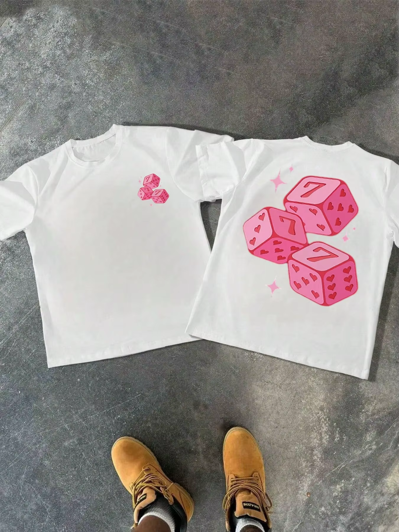 T-shirts décontractés pour hommes et femmes
