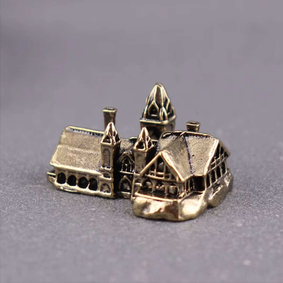 Figurines miniatures de château