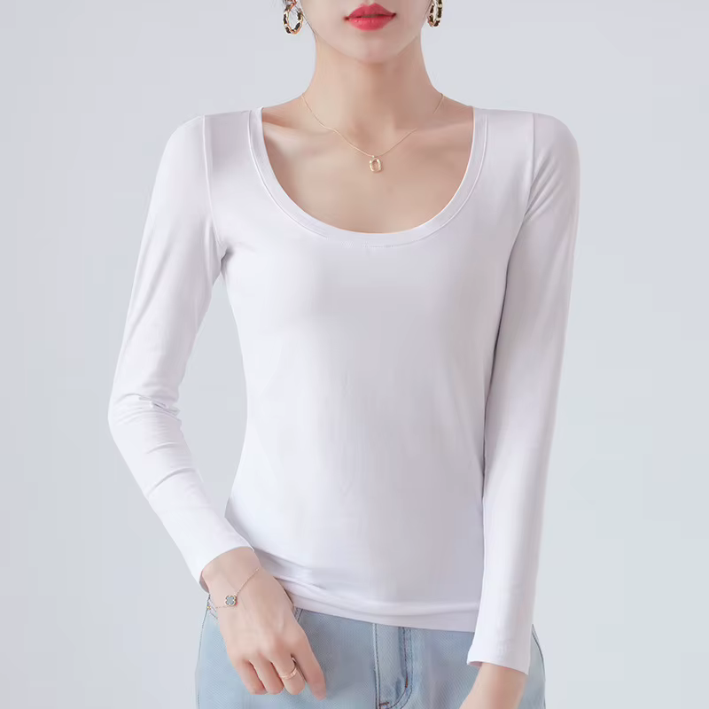 MRMT 2026 Nouveau T-shirt en coton pour femme à manches longues