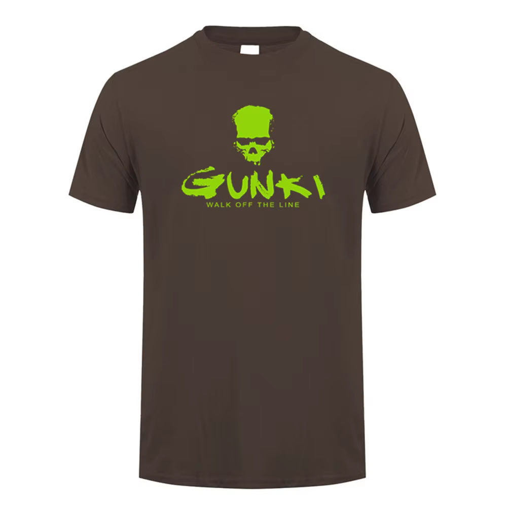 Gunki Hommes T Shirt Été Casual Manches Courtes Économie Mans Cool Y-Gunki Tshirt LH-099