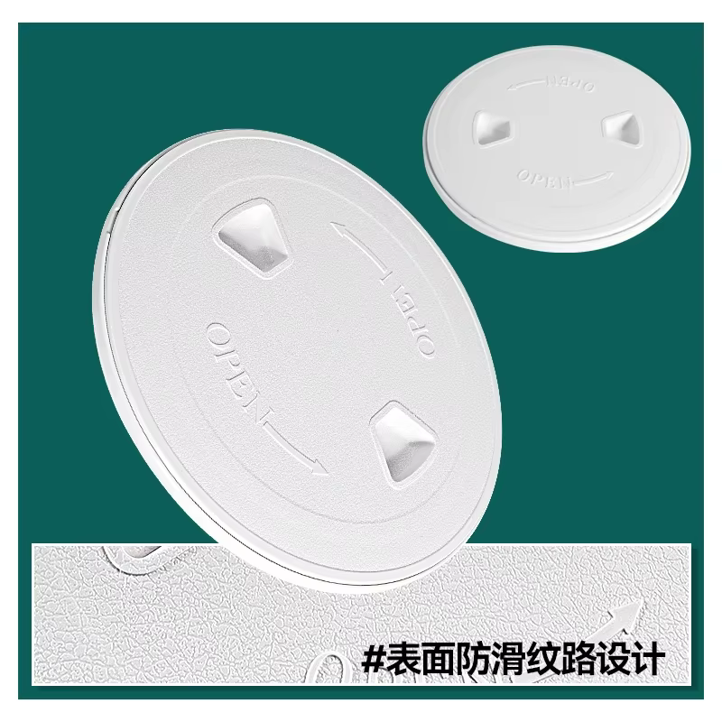 Couvercle de Trou d'Inspection Rond de 4/6/9 Pouces