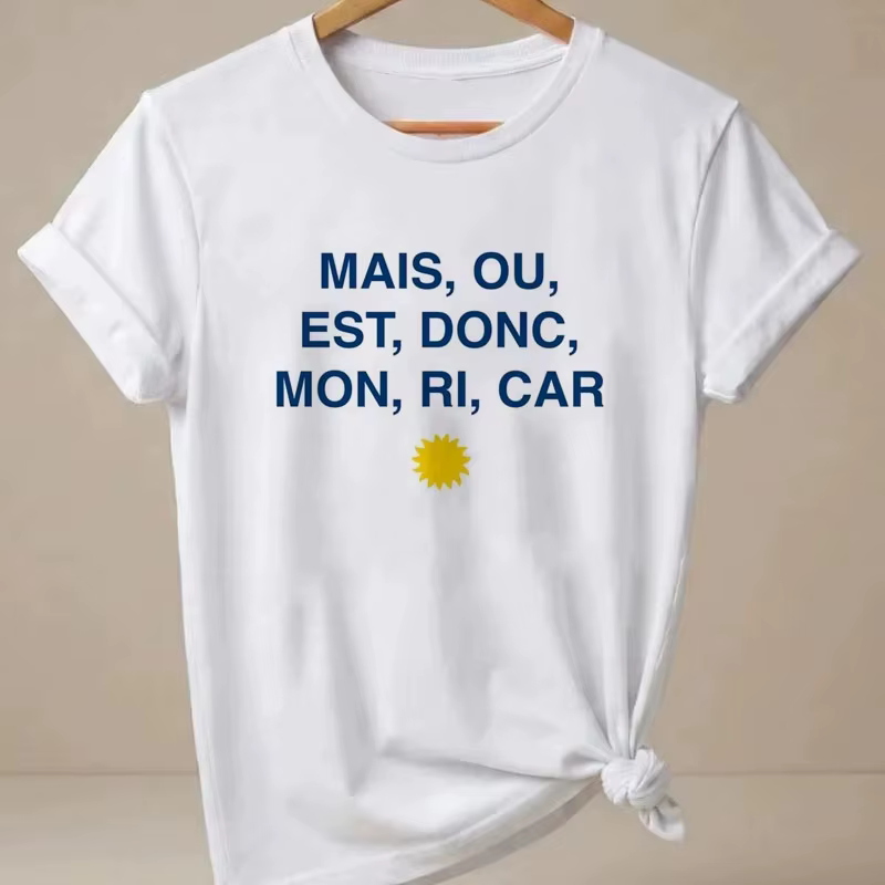 T-shirts graphiques d'été Ricard pour femmes et hommes