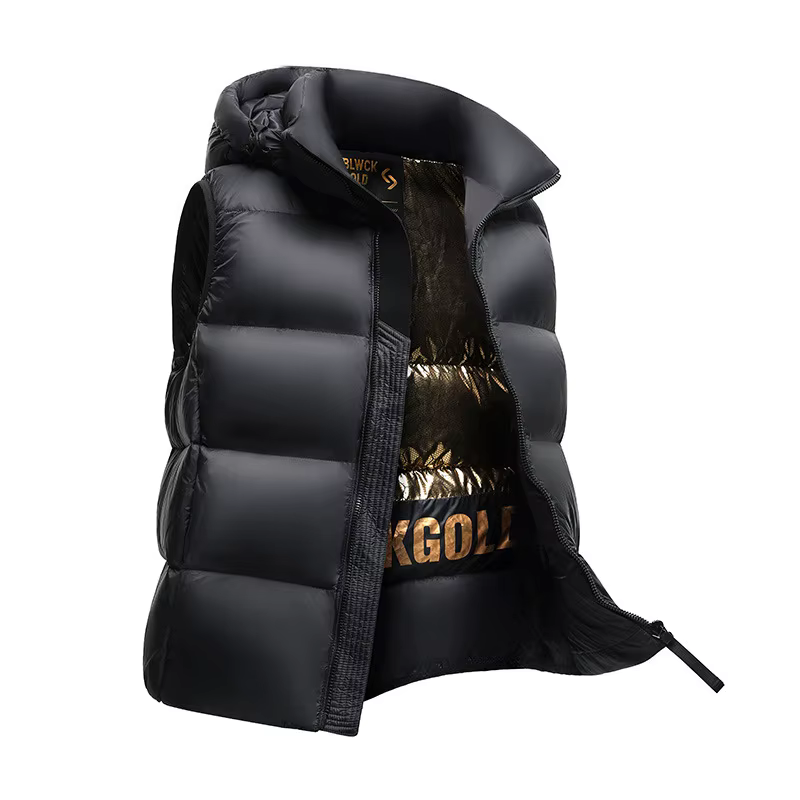 Marque hommes gilet vers le bas