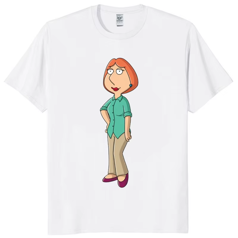 Family Guy Peter Griffin T-Shirt unisexe pour hommes femmes-t-shirt en coton graphique dessin animé Streetwear col rond manches courtes comédie
