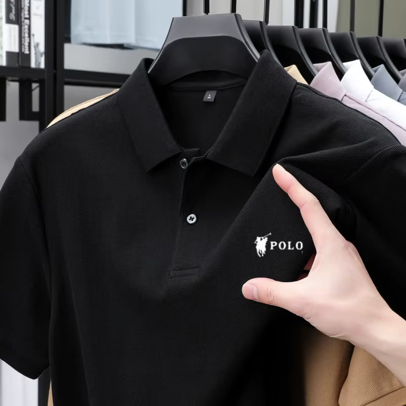 Polo classique d'été Paul Brand New Pony Design respirant pour homme