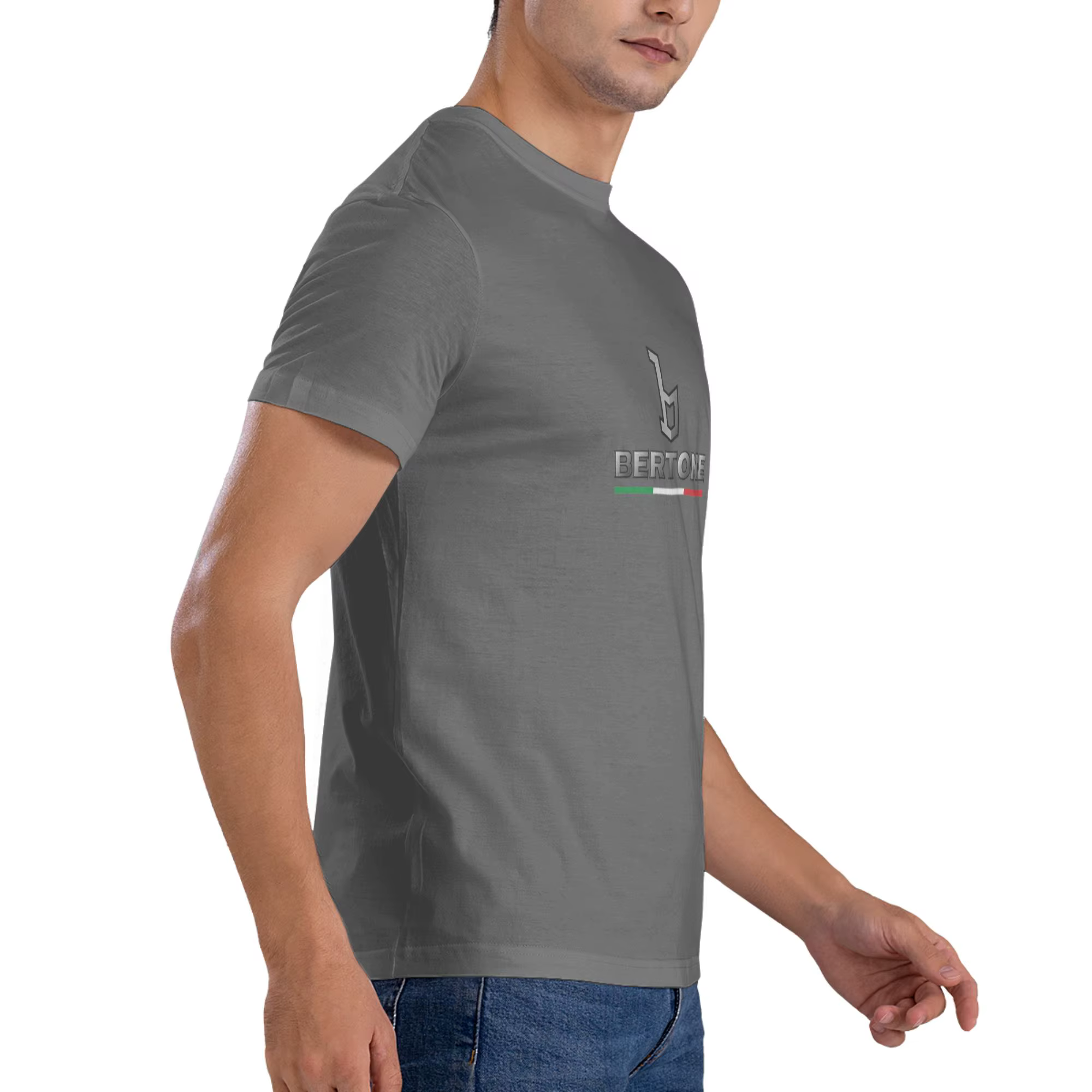 Funny Bertone Promotion T-shirt imprimé pour hommes