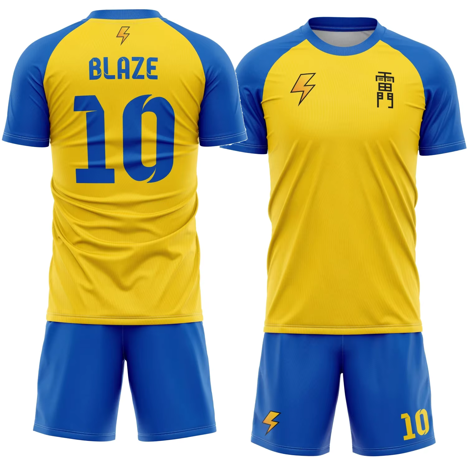 Polo de football japonais Inazuma Eleven pour hommes et femmes