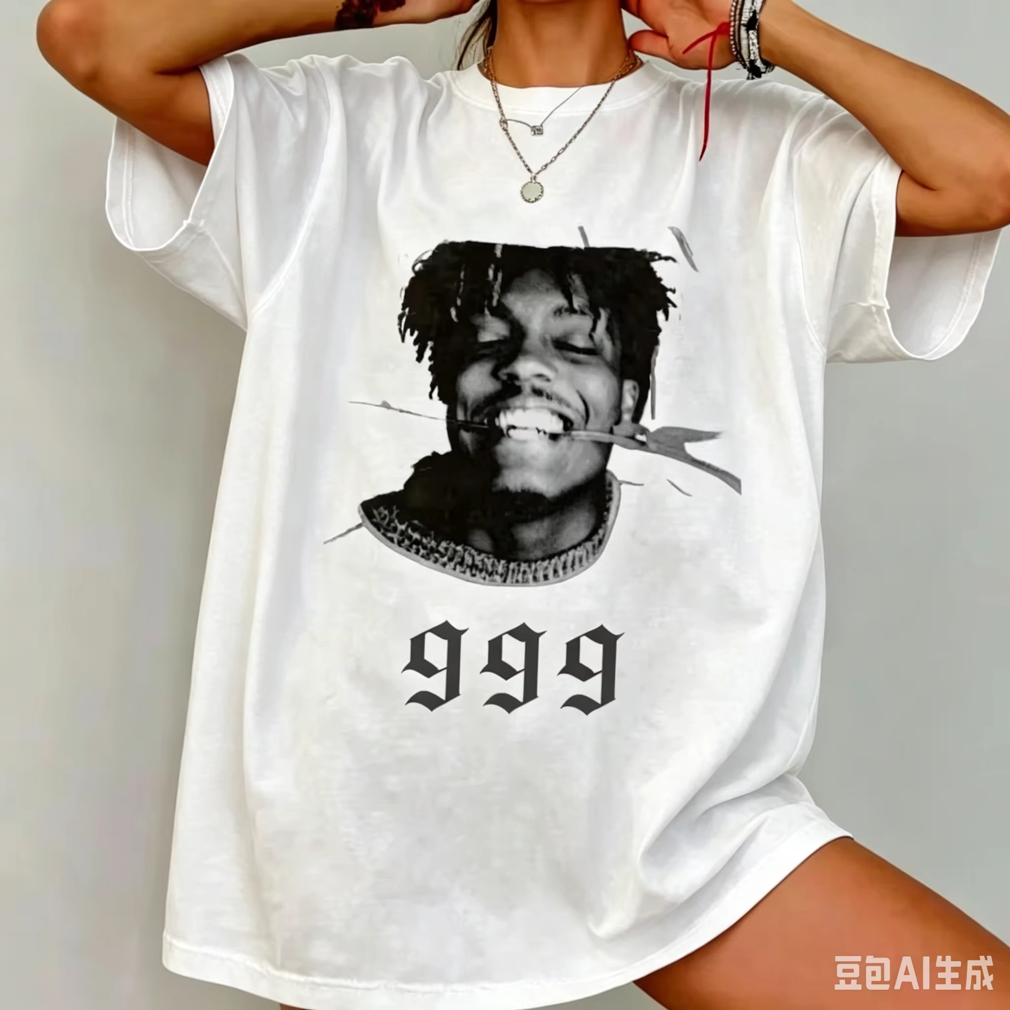 T-shirt graphique à manches courtes pour hommes et femmes