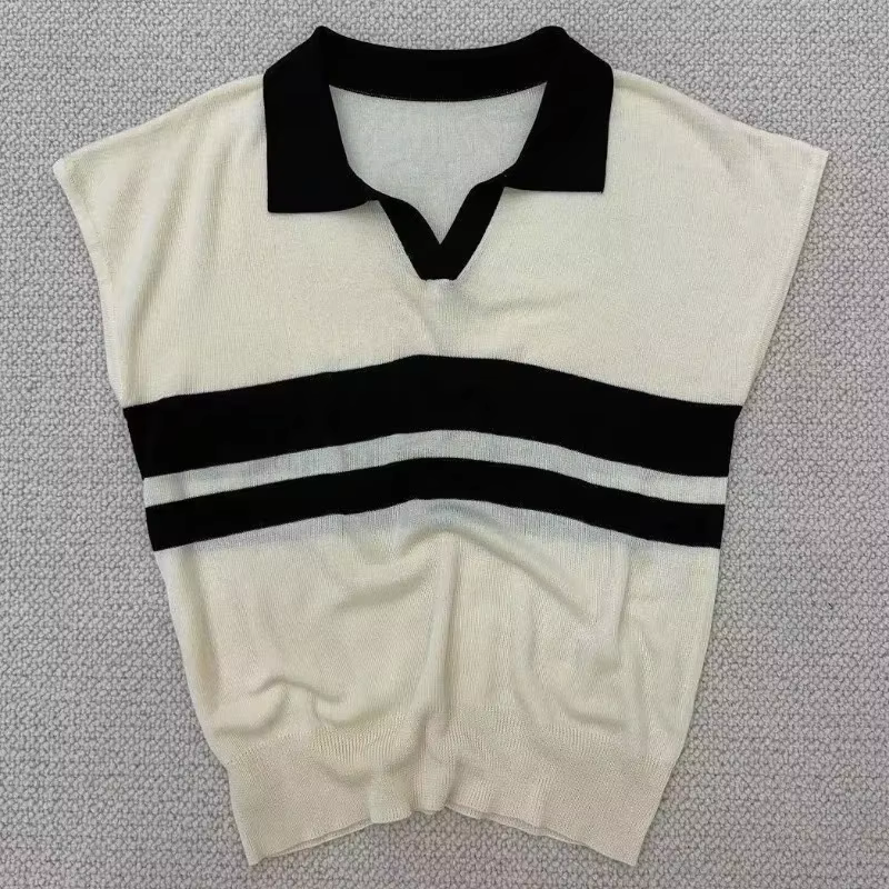 T-shirt Baggy Blanc en Coton pour Femme