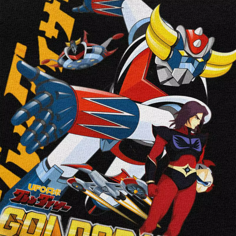 Personnalisé classique Goldrake UFO Robot Grendizer t-shirts hommes Goldorak Anime T-shirt Streetwear