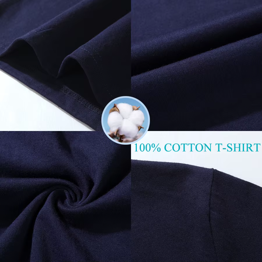 T-shirts en coton pour hommes
