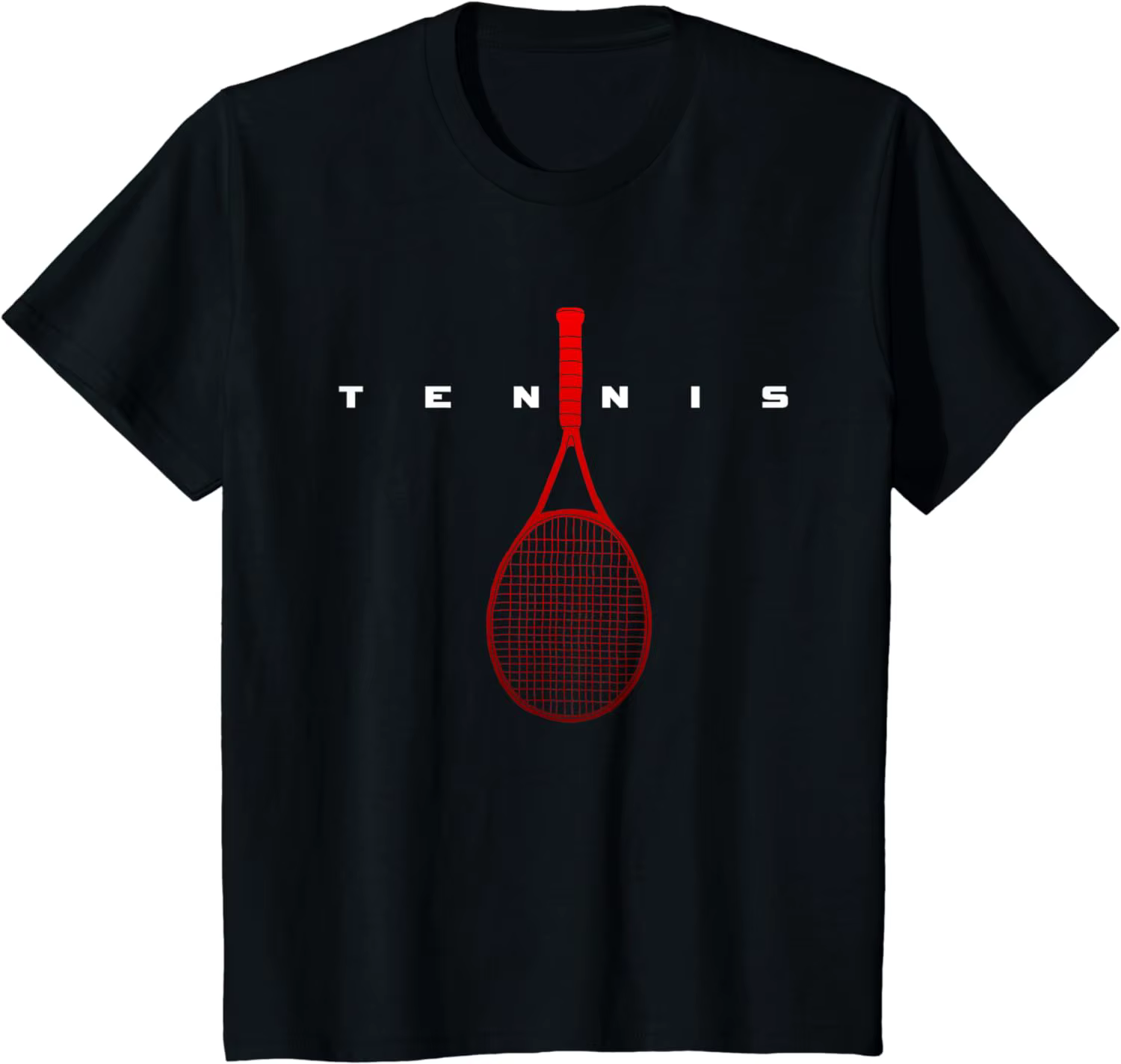 T-shirt de raquette de tennis cool pour hommes