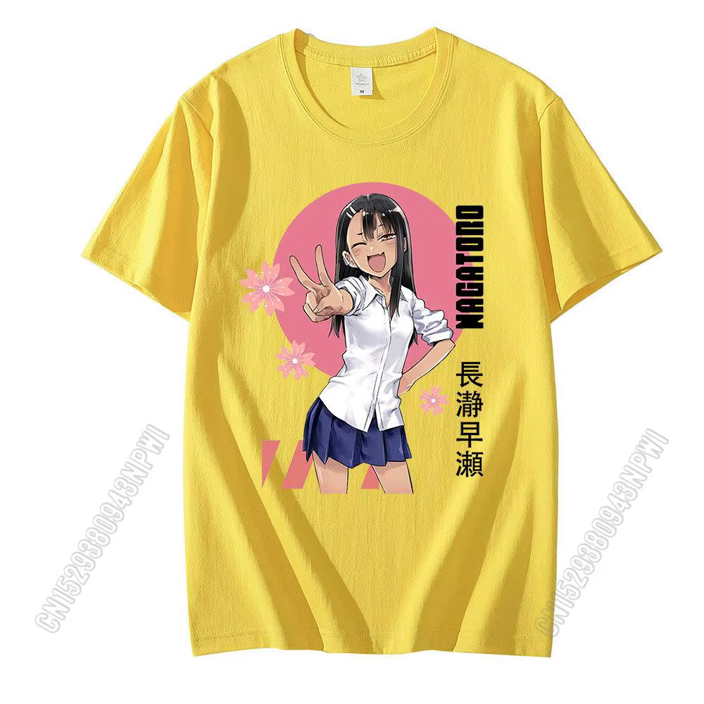 T-shirt imprimé anime japonais Don't Toy With Me Miss Anime