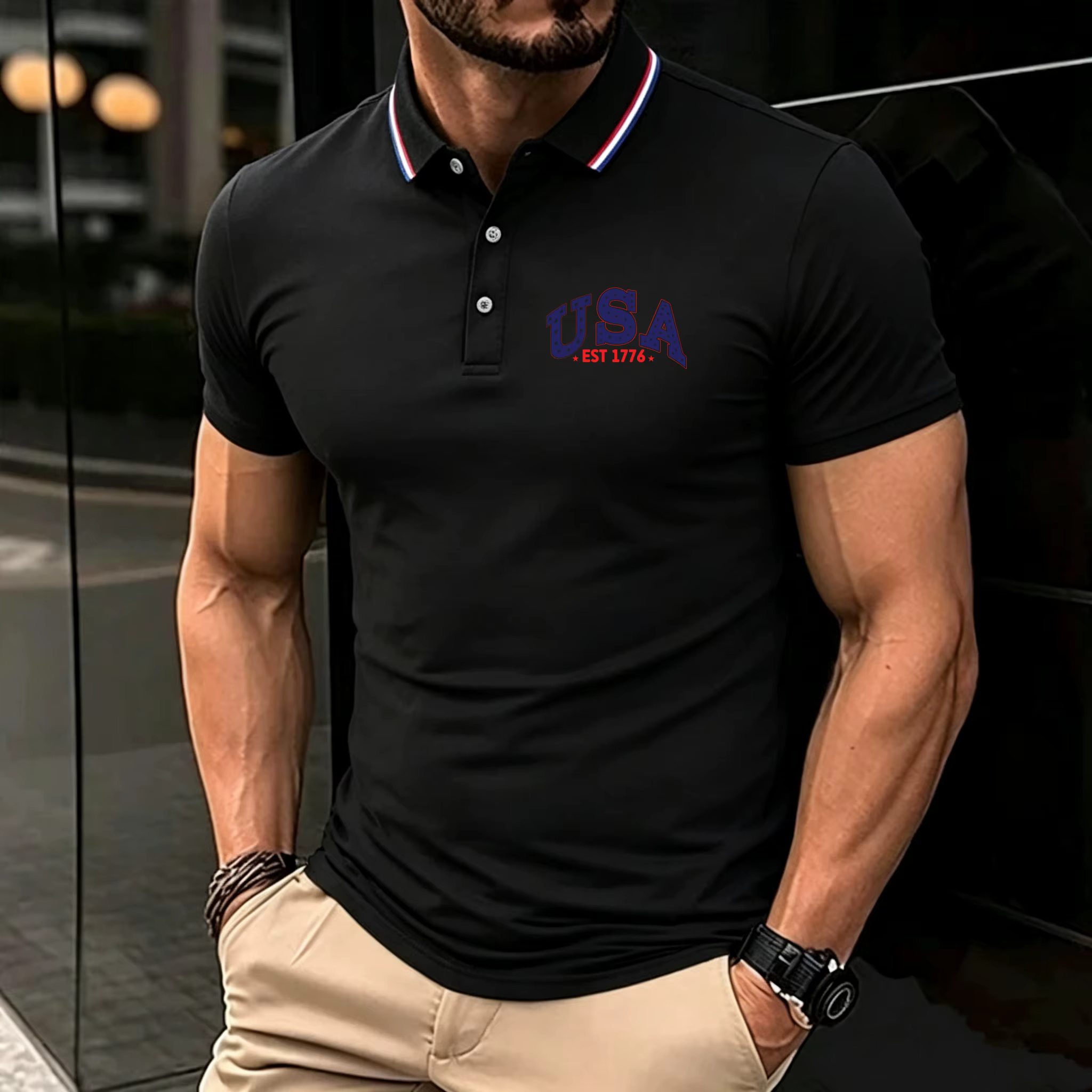 Chemises polo pour hommes