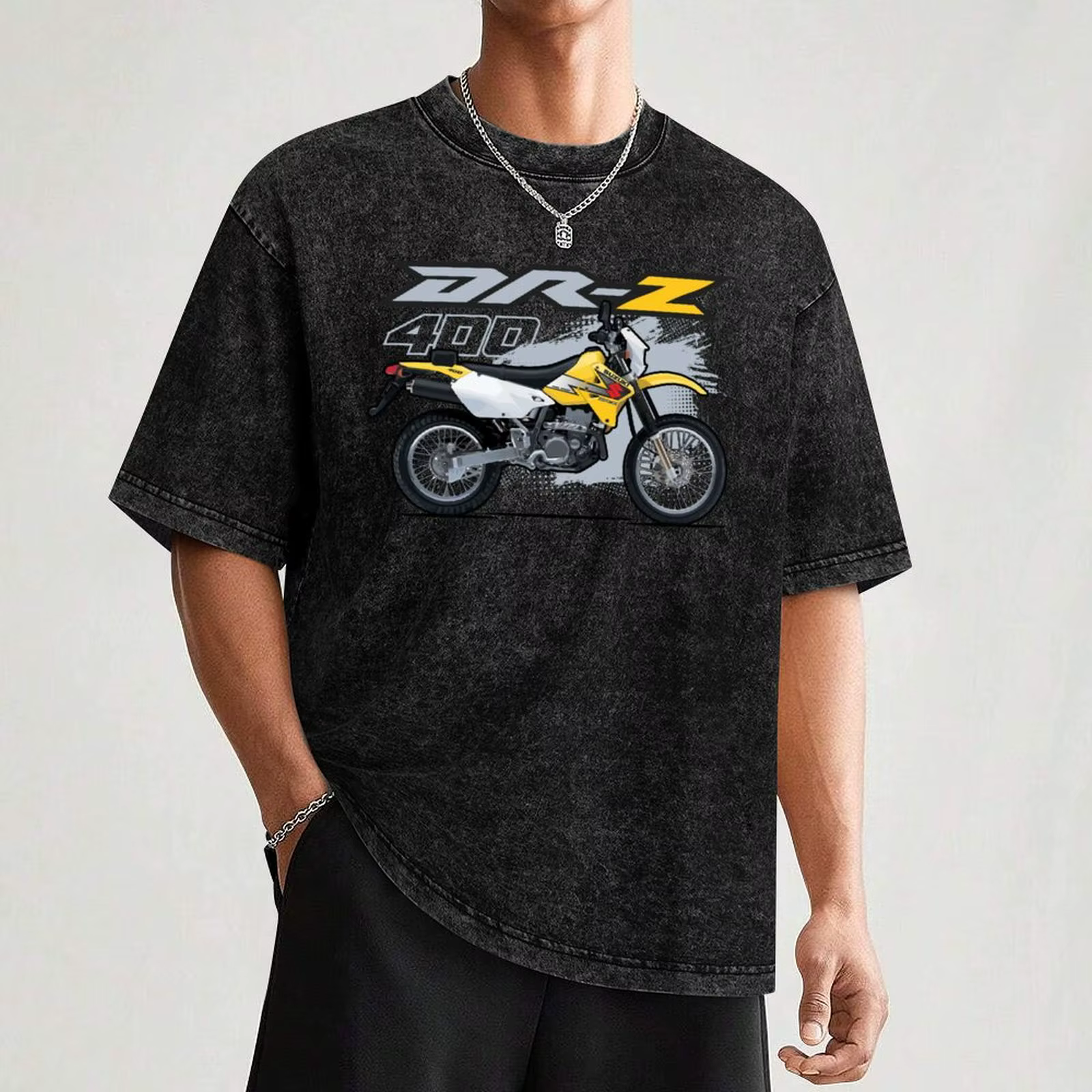 T-shirt DR-Z400 avec graphisme créatif
