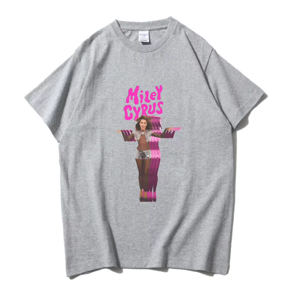Miley Cyrus T-shirt coton haute qualité été