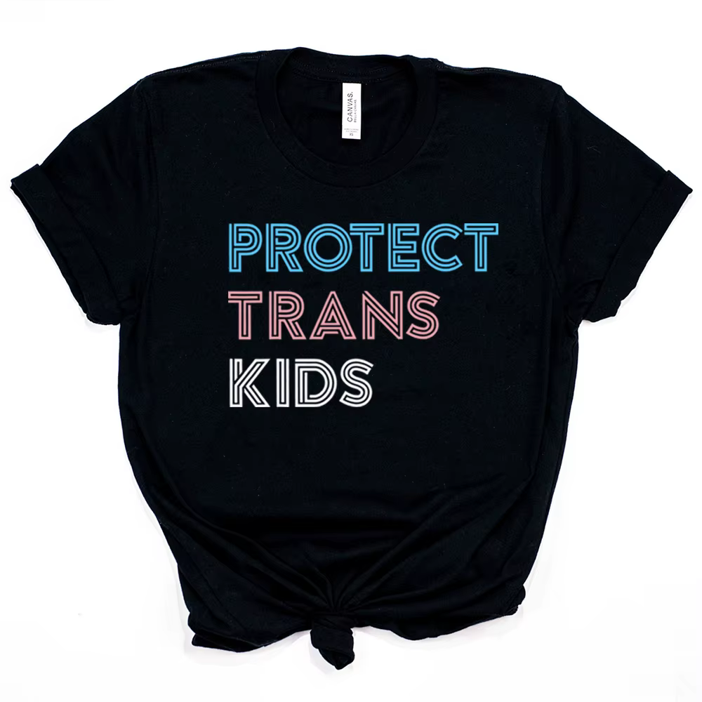 2025 protéger Trans enfants chemise