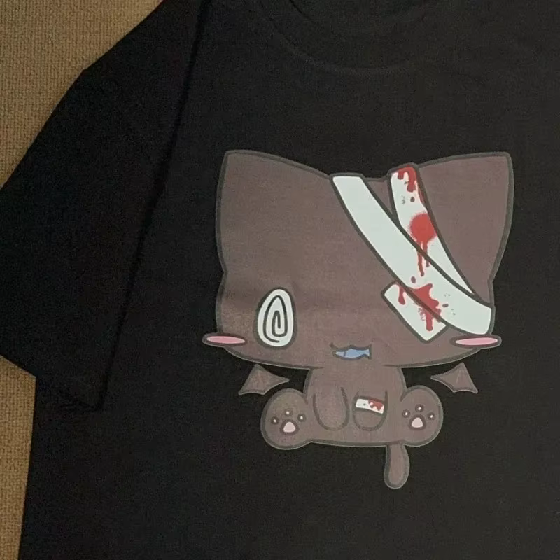 T-shirts pour femmes, imprimés de dessins animés