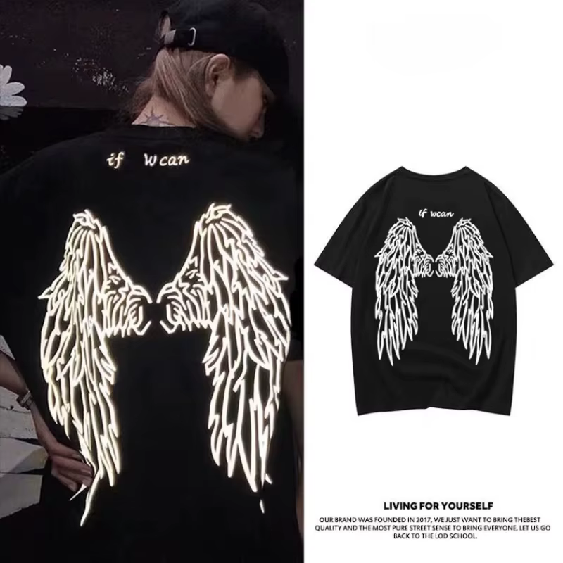 T-shirt à manches courtes et col rond pour hommes