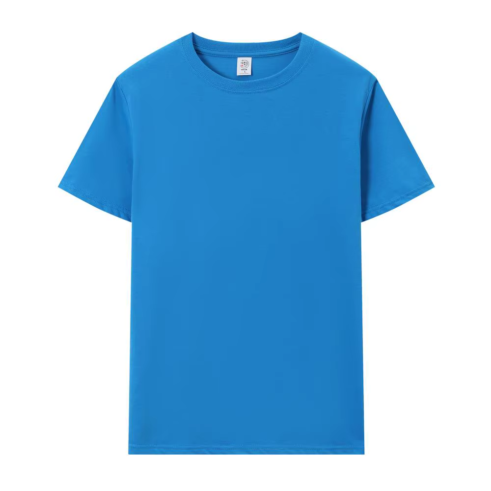 T-shirt à manches courtes et col rond pour hommes et femmes