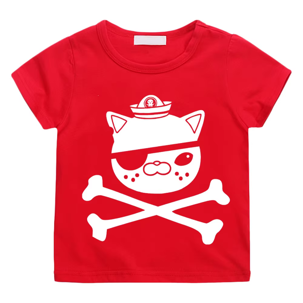 T-shirts The Octonauts 100% coton