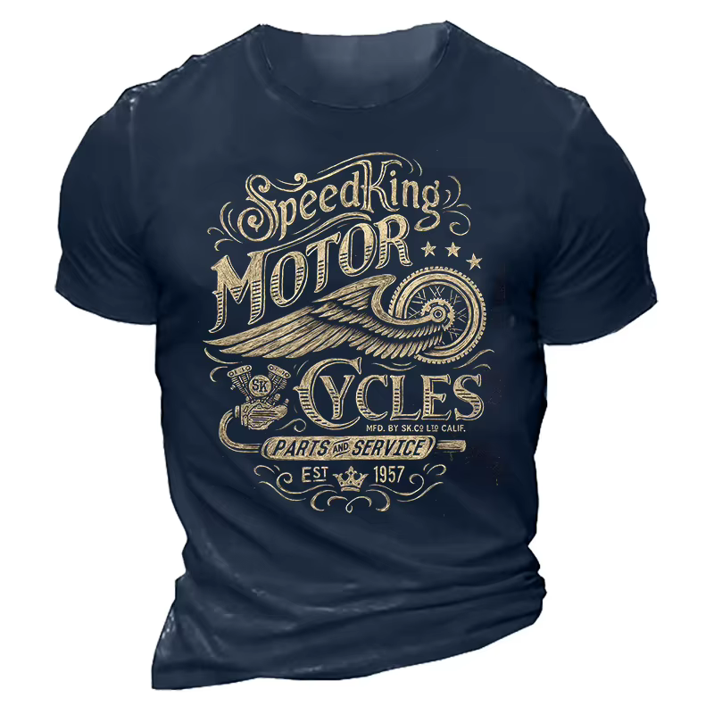 T-shirt de moto pour hommes