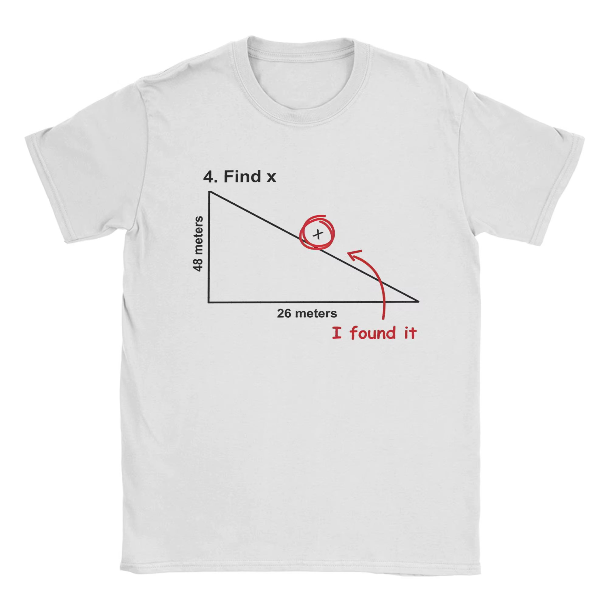 Humoristique trouver X t-shirt New York City T-Shirts pour hommes col rond 100% coton