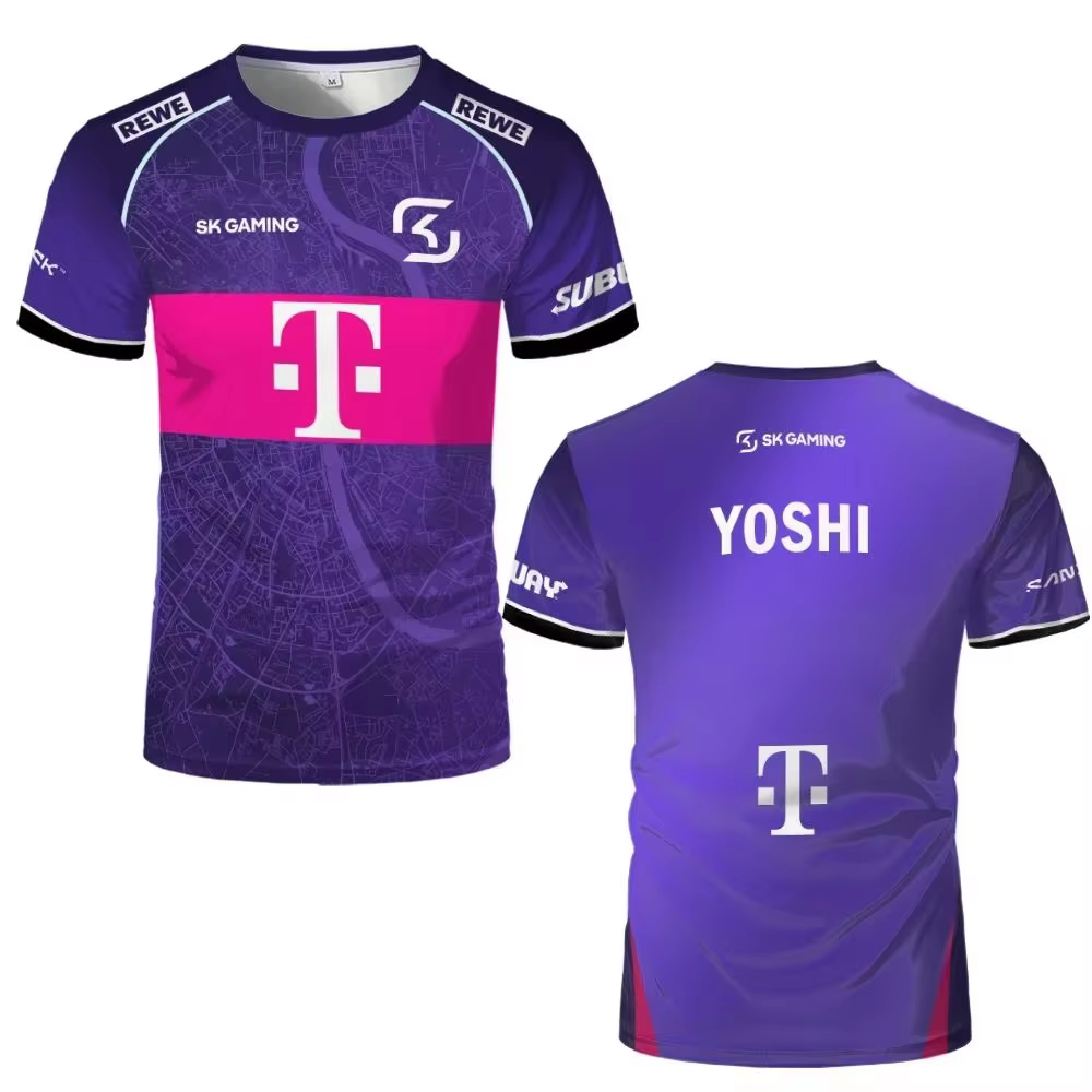T-shirt de l'équipe d'e-sport SK Gaming 2026