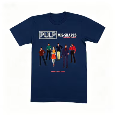 T-shirt graphique vintage Pulp Mis-Shapes