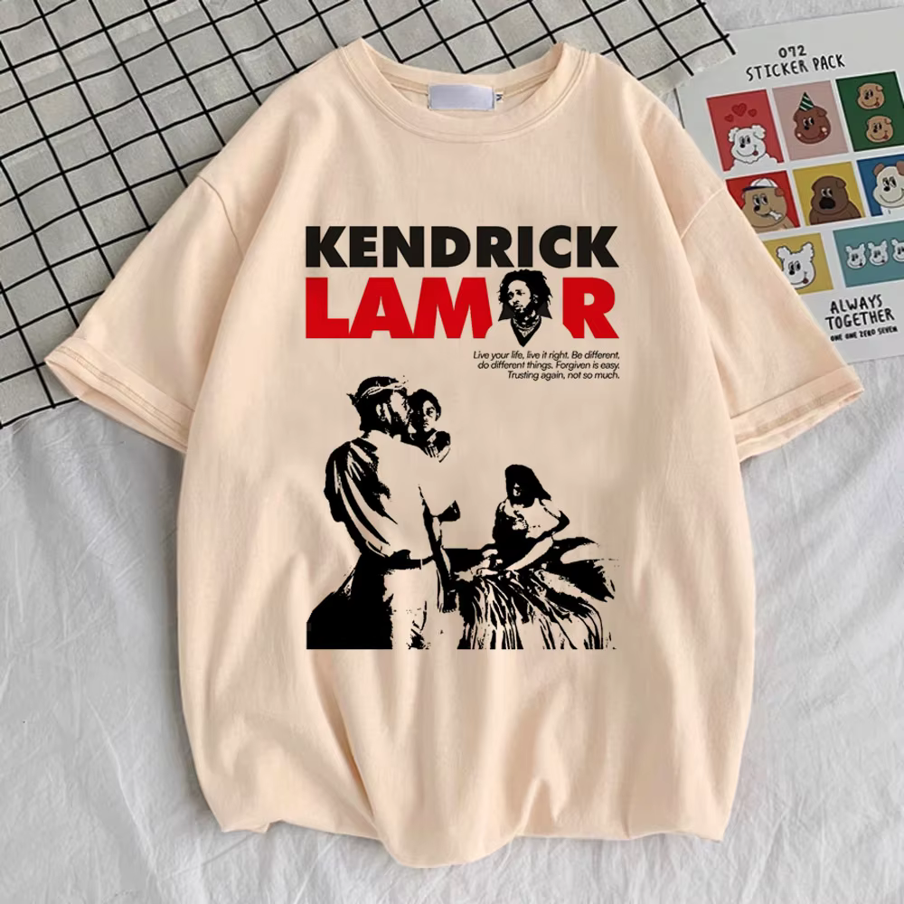 Kendrick Lamar Lammar chemise femmes 80s streetwear