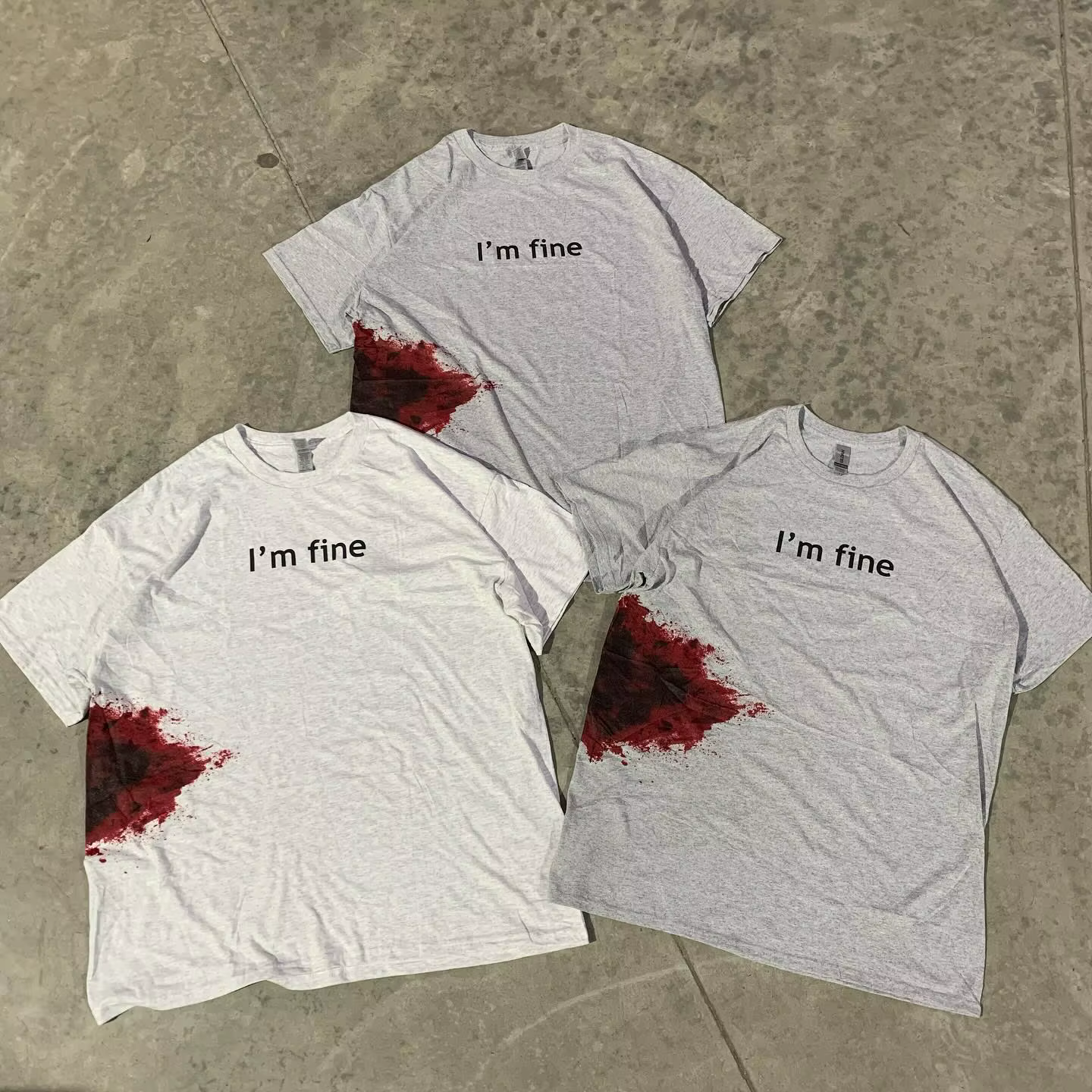 T-shirt blanc humoristique pour hommes